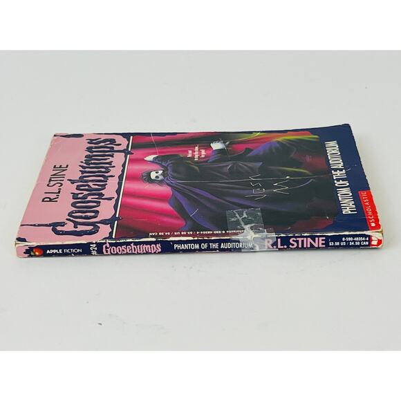 Goosebumps #24: Phantom of the Auditorium by R. L. Stine Paperback Book 1994 - Picture 7 of 10
